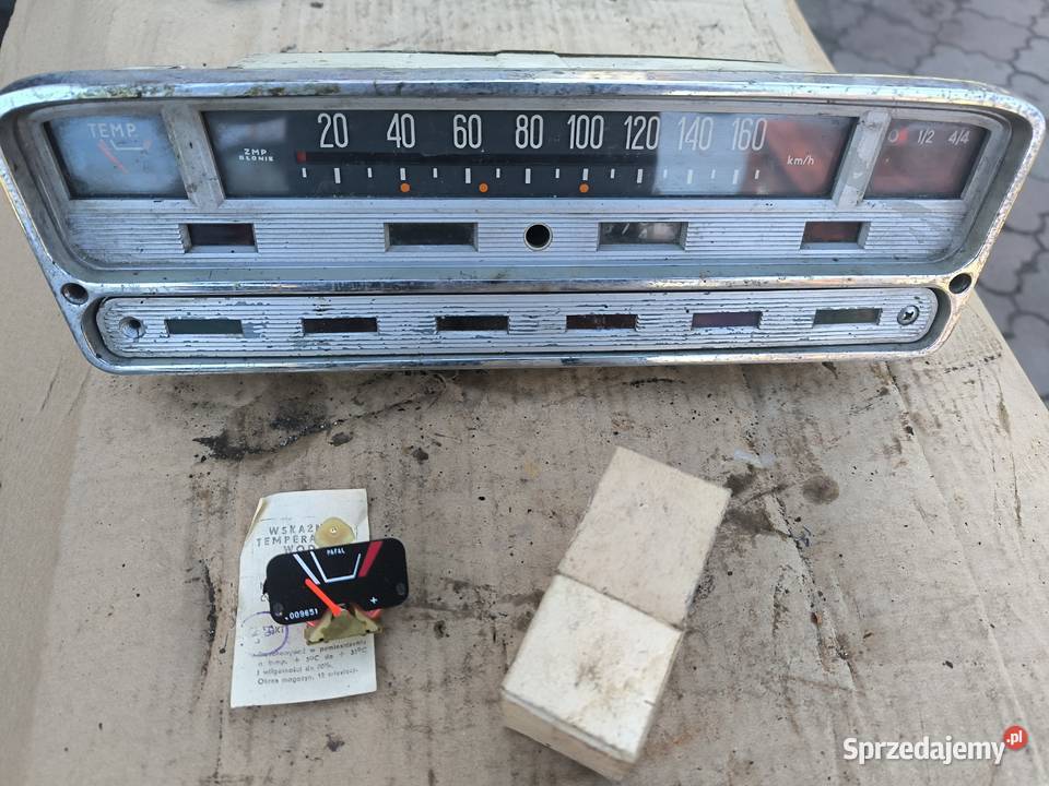 Fiat 125p FSO licznik klasyk Liczniki i zegary