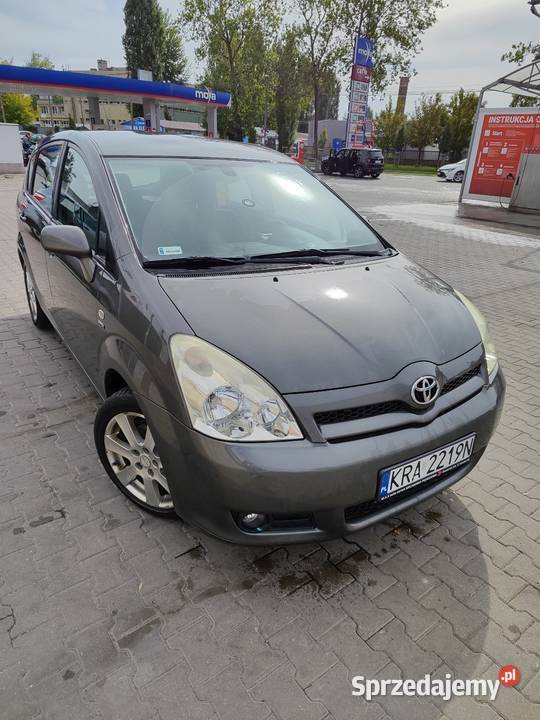 Toyota corolla Verso 18 lpg nieuszkodzony Kraków