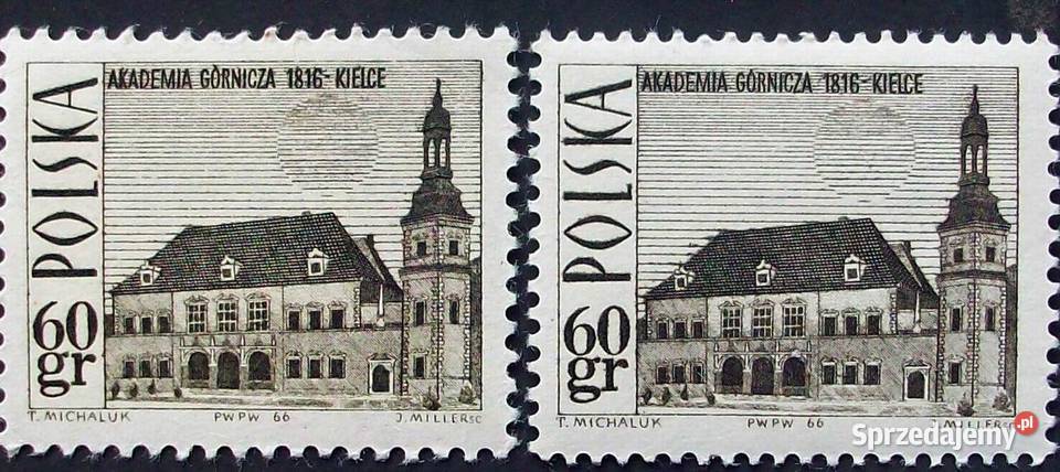 L Znaczki polskie 1966 III kwartał luzaki Leźnica Wielka-Osiedle