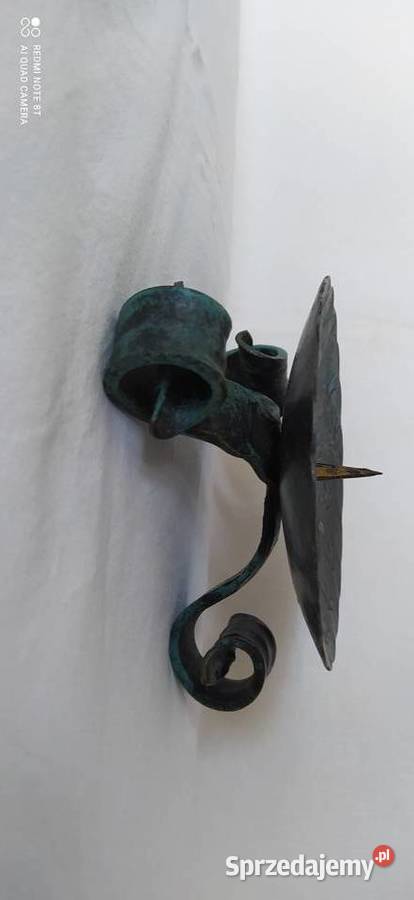 Duża niemiecka świeca modelowanaWysokość 22 x Wałbrzych