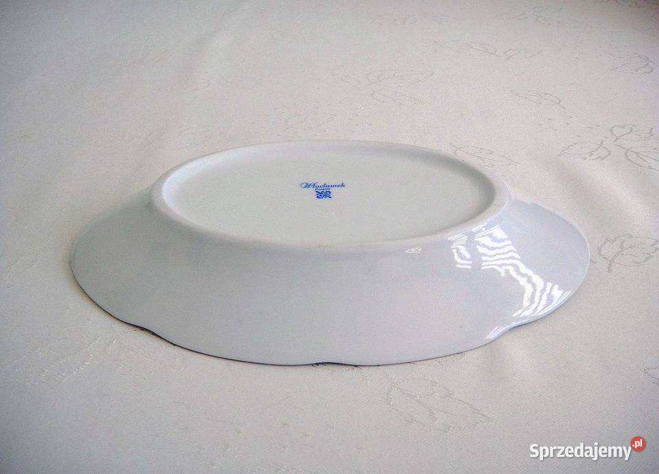 Półmisek porcelatowy owalny Włocławek długość Porcelana i szkło Kielce