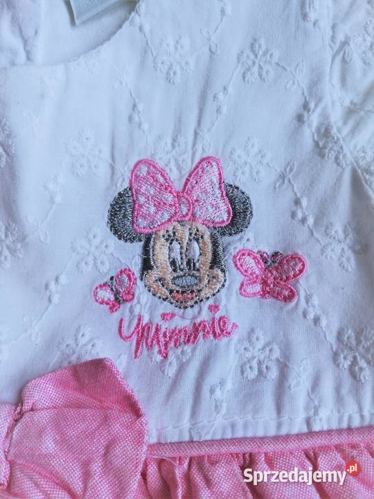 Letnia sukienka i sweterek Matalan Disney Minnie Katowice