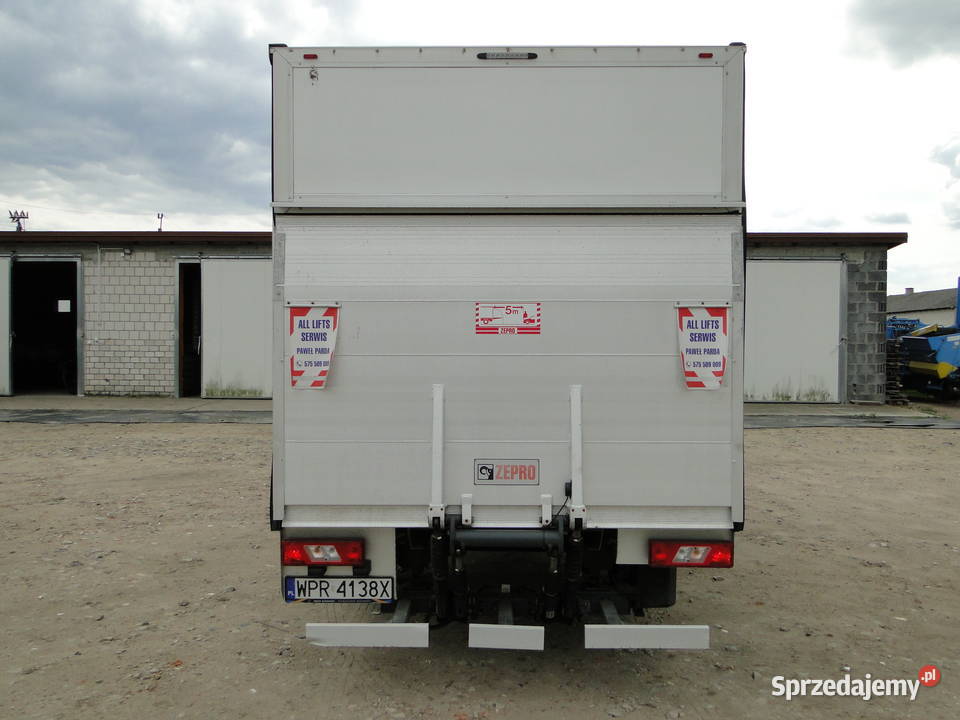 Ford Transit 20D 170 Automat Kontener z windą Parzniew