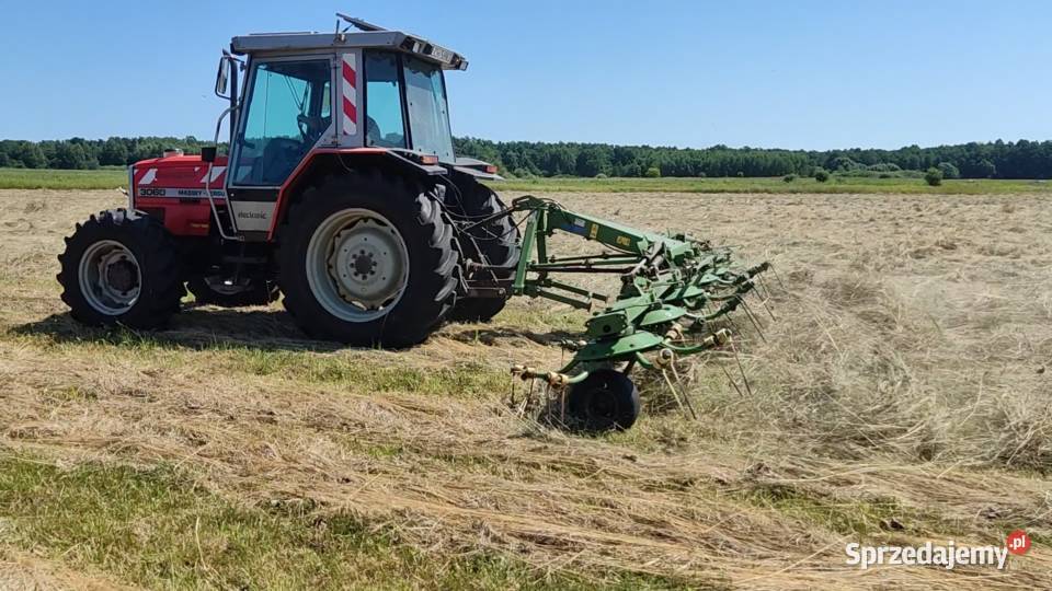 przetrząsarka przewracarka zgrabiarka krone KW Krone Chełm