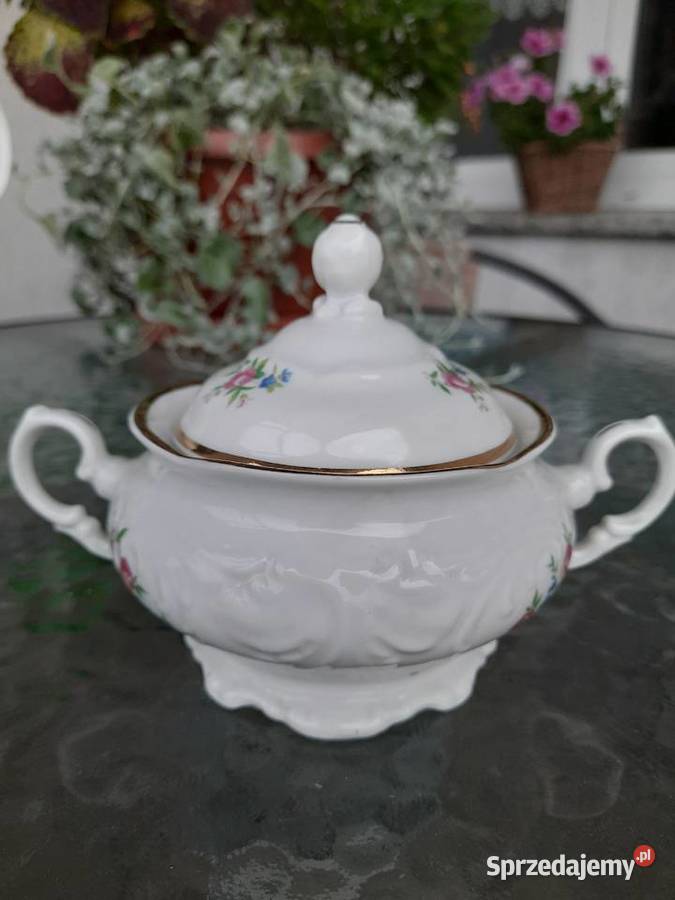 Prześliczny komplet kawowy Zawadzkie