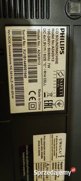 Boombox Philips AZ420 USB CDmp3 dynamic bass sprzedam