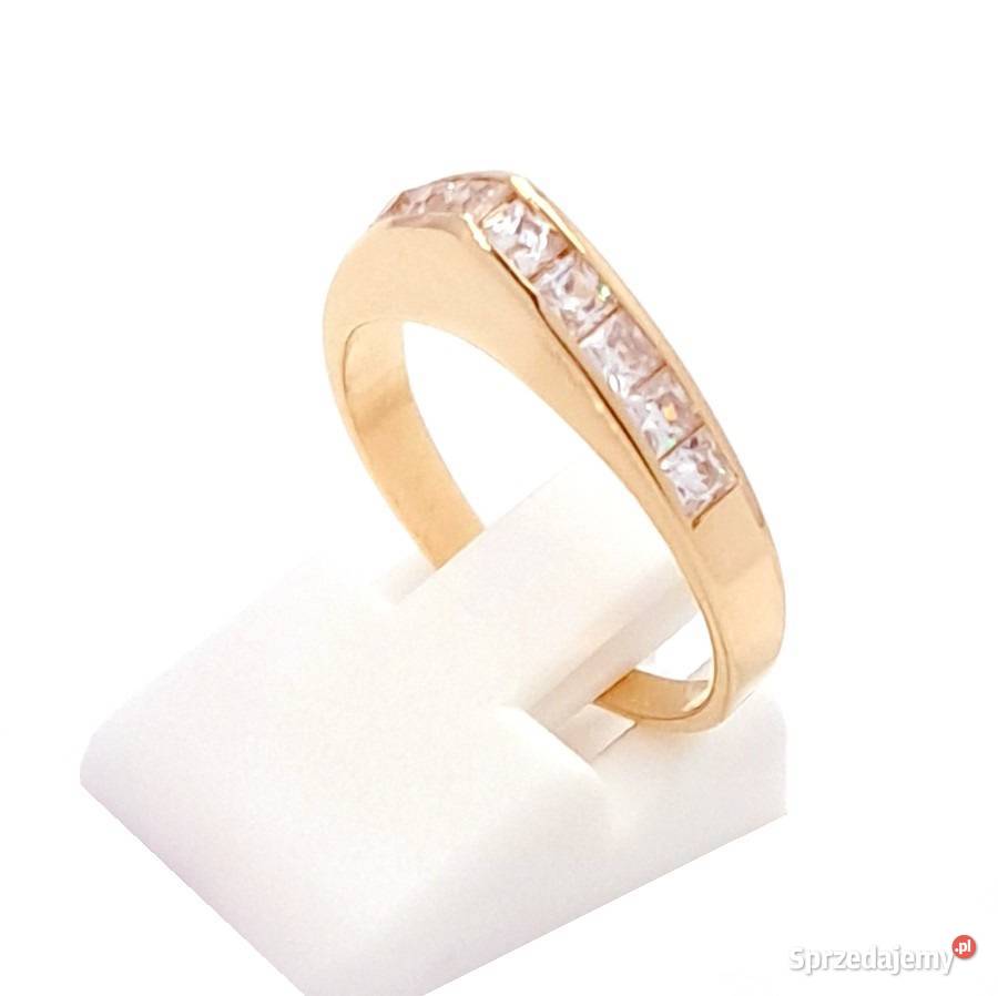 Pierścionek r14 Złoty pr585 Glamour Z721 złote Poznań