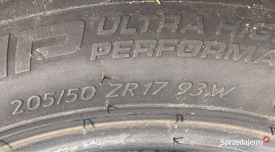 opona Kormoran UHP 20550ZR17 93W Pułtusk sprzedam