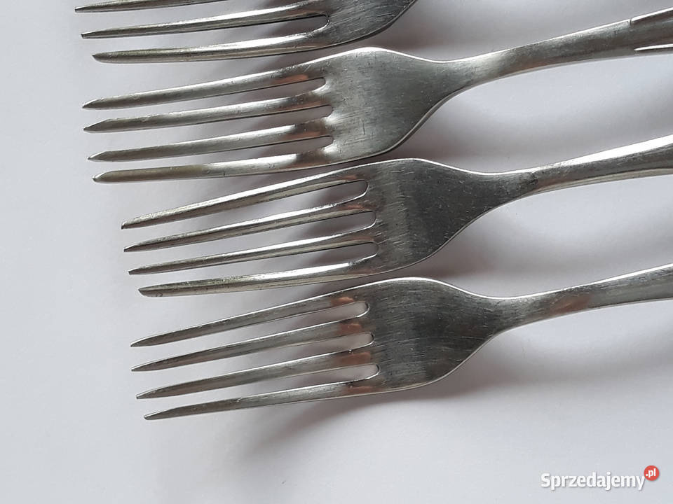 Widelce obiadowe 3 KŁOS Gerlach sztućce PRL Sztućce Dąbrowa Górnicza