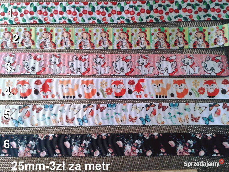 Wstążki rypsowe bajkowe Disney 25 mm Dla Dziecka Nowy Sącz