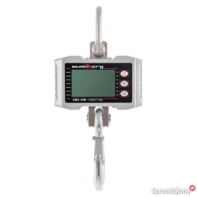 Przemysłowa waga hakowa 1 tona LCD Poczesna
