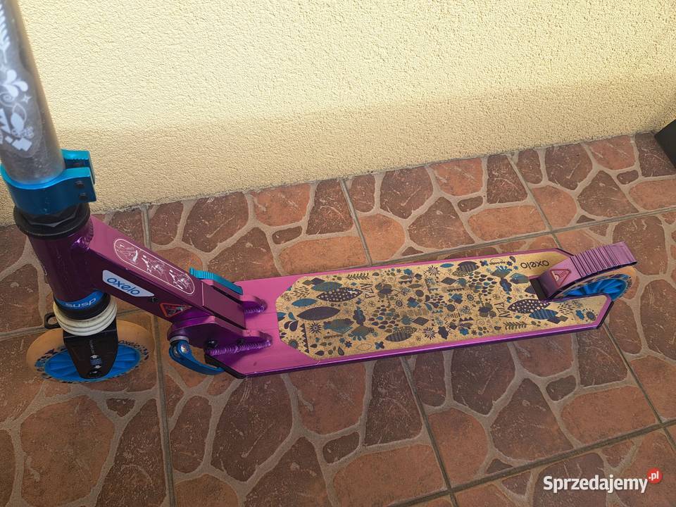 Hulajnoga Oxelo Scooter Play 6 PurpleWhite Rowerki i pojazdy Mszczonów