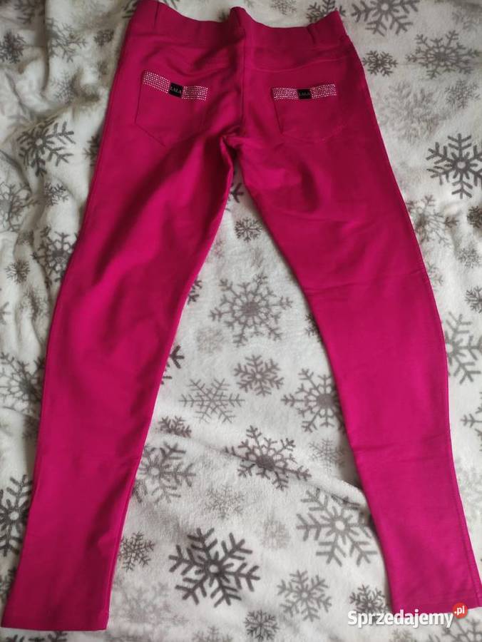 Sprzedam różowe legginsy mazowieckie Przasnysz sprzedam