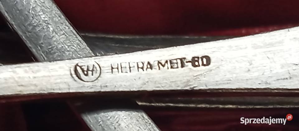 Posrebrzane sztućce z czasów PRL solidna robota Łańcut