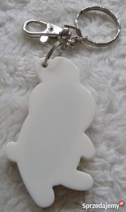 Brelok z lusterkiem kieszonkowym króliczek Warszawa