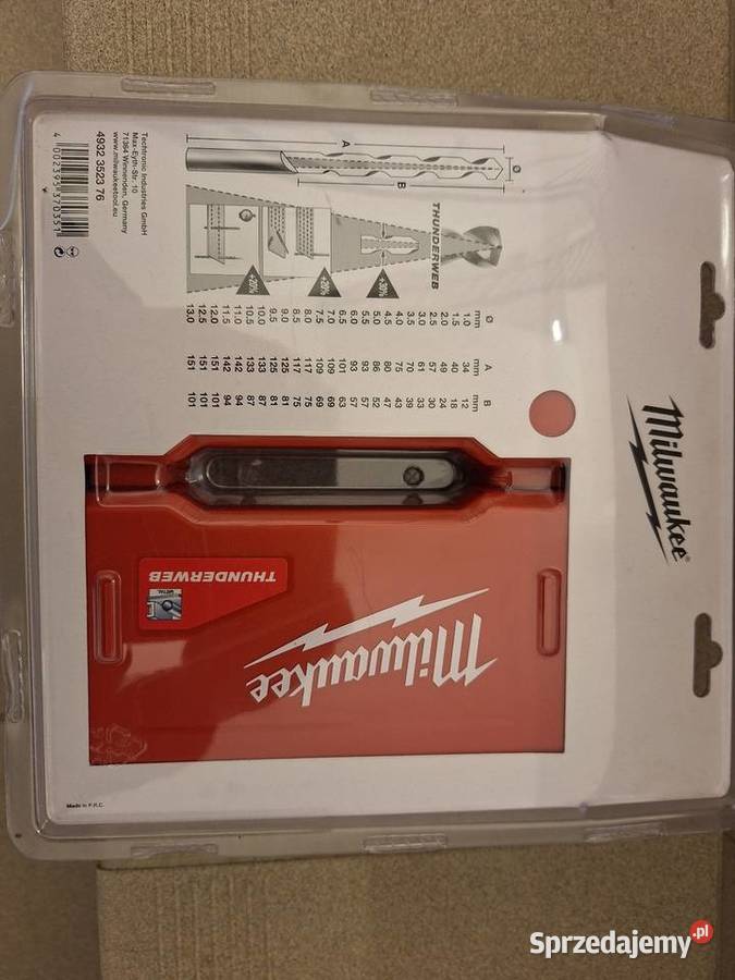 Wiertła Warszawa sprzedam