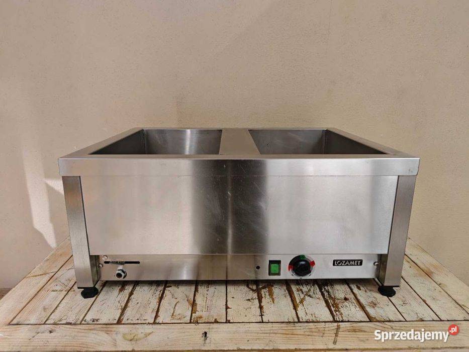 Bemar grzewczy Lozamet 2x GN 11 24 kW stal