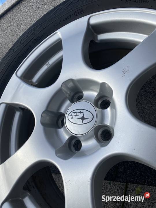 Koła zimowe alufelgi 17 5x100 ET48 dolnośląskie Bolesławiec sprzedam
