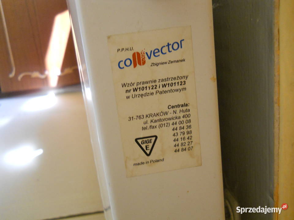 Grzejniki aluminiowe centralnego ogrzewania Biecz sprzedam