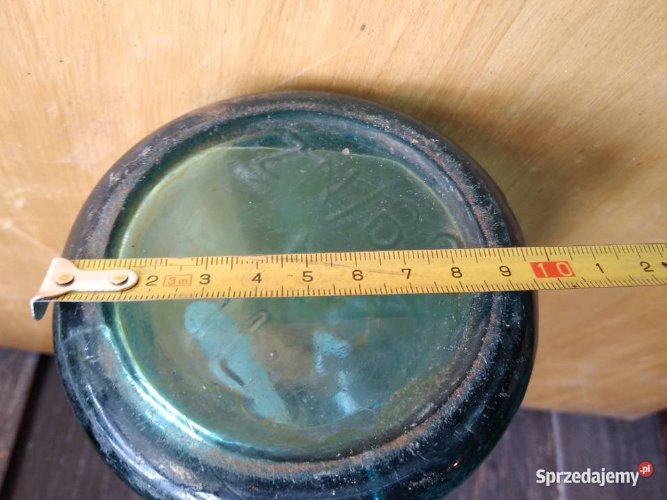 Stary szklany syfon zabytek PRL GZPT Gliwice Pozostałe Dąbrowa Górnicza