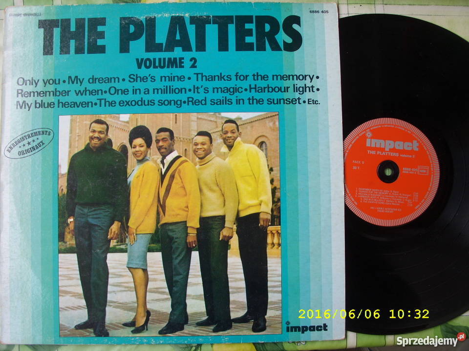 BLUES Lp THE PLATTERS VOL 2 blues Kultura i Rozrywka Wołów