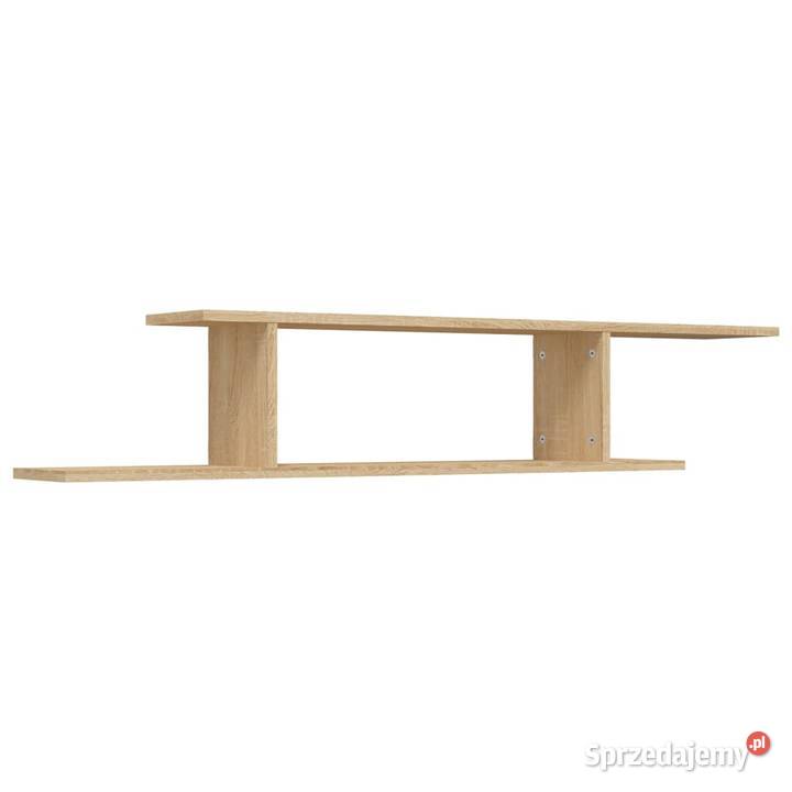 vidaXL Wisząca półka na TV dąb sonoma 125x18x23 Warszawa