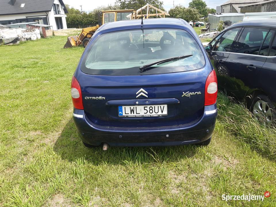 Citroen Xsara Picasso 16 hdi w całości na części manualna Xsara Picasso lubelskie Chełm