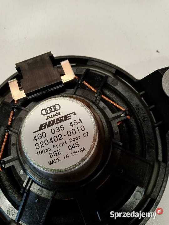 AUDI A6 C7 4G GŁOSNIK BOSE 4G0035298 4G0035297 osobowe Rakoniewice