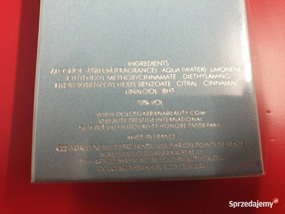 Dolce Gabbana Light Blue 100 ml Radom