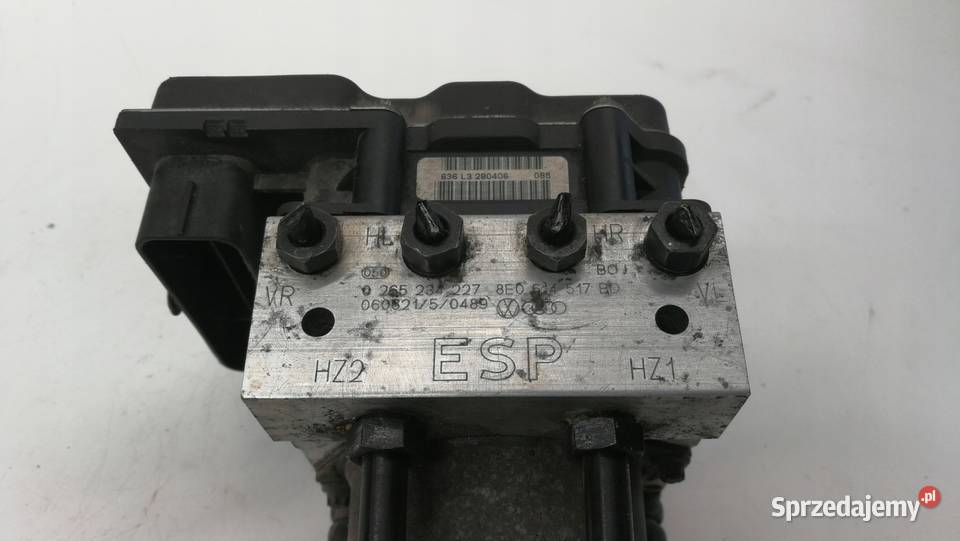 POMPA ABS ESP AUDI RS4 B7 8E0910517G 8E0614517BD śląskie