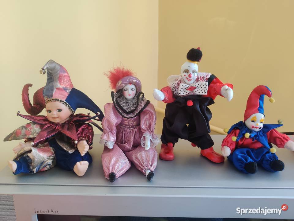 Lalki błazenki pierrot Figurki i rzeźby Myszków sprzedam