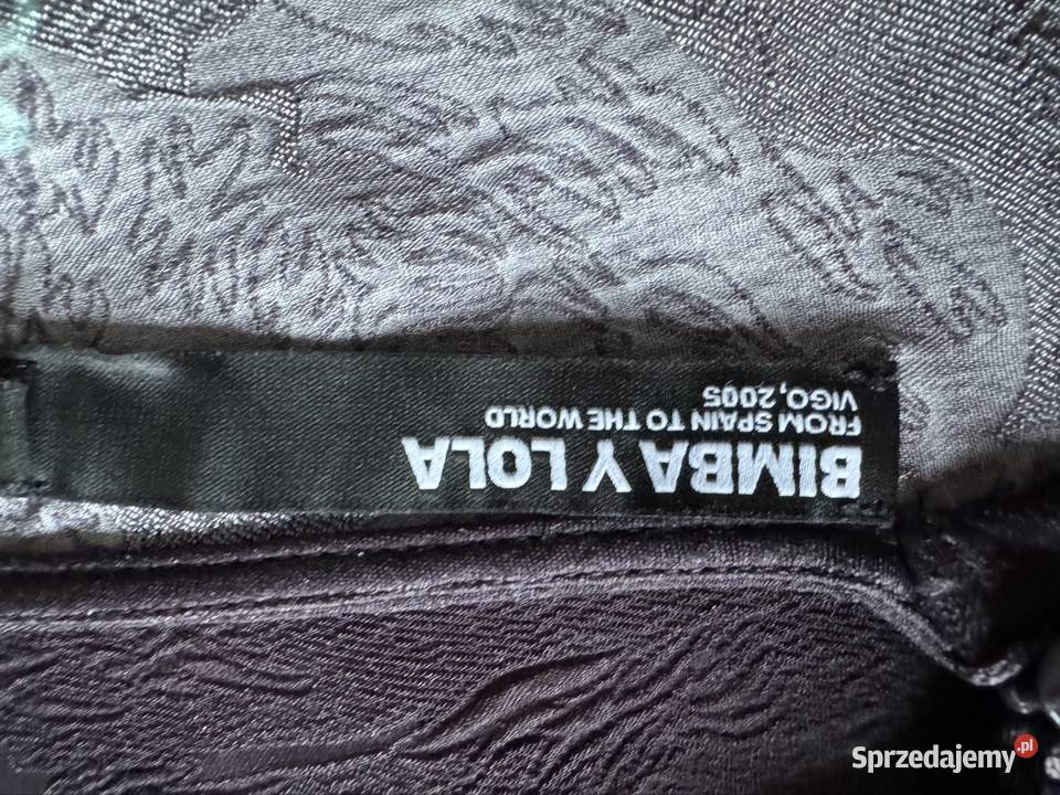 Sukienka Bimba y Lola s czarna w kwiaty na zamek kolorowy Spódnice i sukienki Częstochowa sprzedam