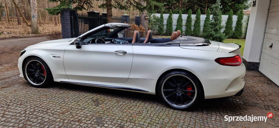 mercedes c 63 AMG cabrio Warszawa