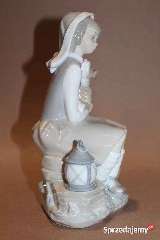 Figurka dziewczynka z psem Lladro 318 FiaF Szczecin