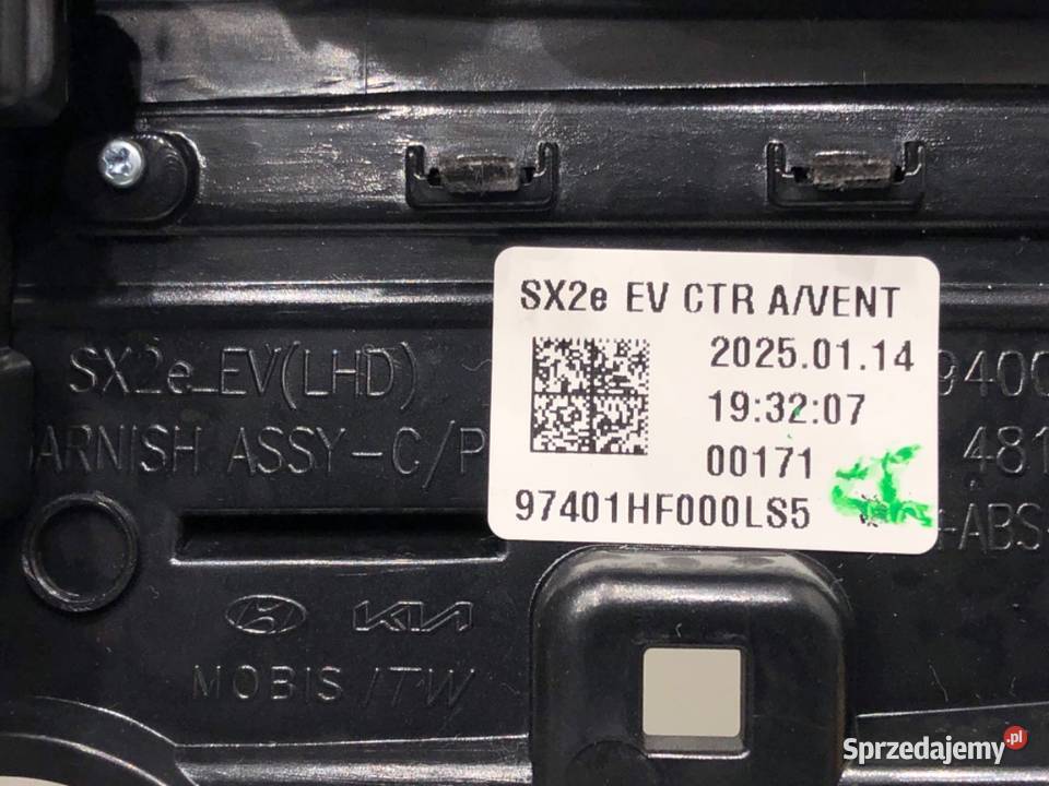 KRATKA NAWIEWU PRZÓD HYUNDAI KONA SX2 97401HF000