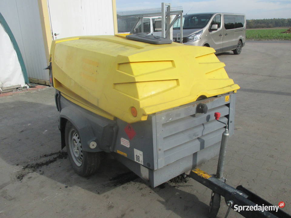 Sprężarka śrubowa kompresor Atlas Copco XAS87KD Pleszew