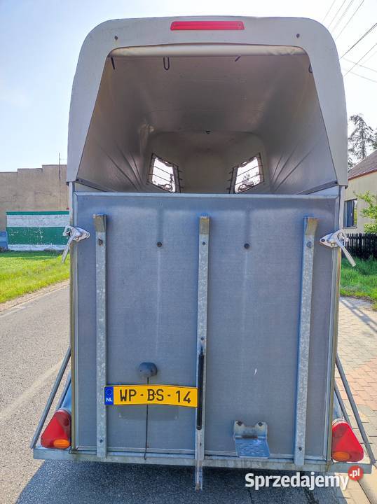 Przyczepa do przewozu konia dmc 1215 kat B śląskie Mokra sprzedam