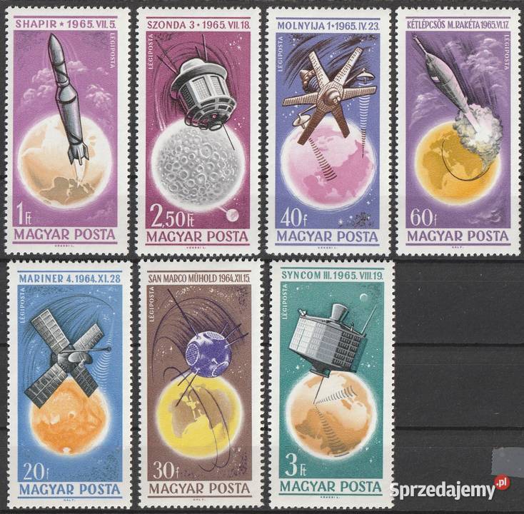 WĘGRY PODBÓJ KOSMOSU 1965 CZYSTE