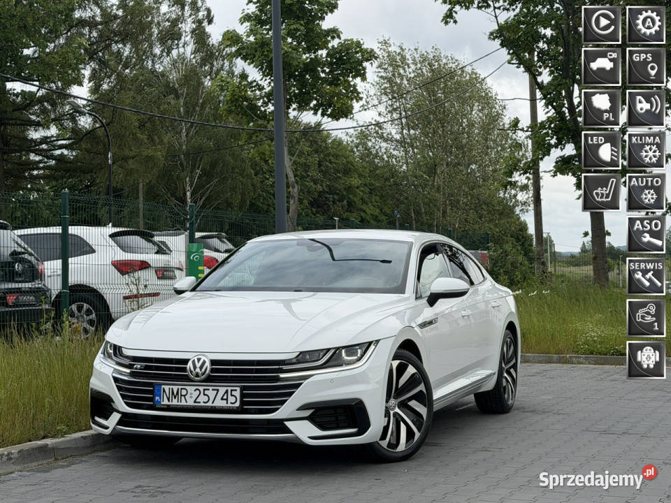 Volkswagen Arteon 20 TDI 150 RLINE FULL LED kurtyny powietrzne Mrągowo