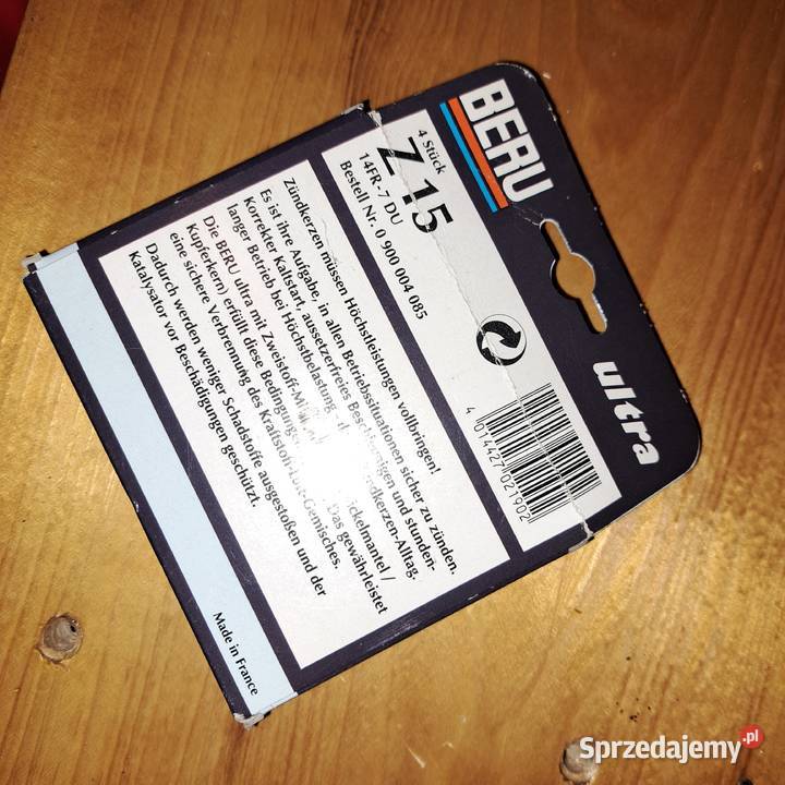 ŚWIECE ZAPŁONOWE BERU Z 15 914FR 7DU NOWE Warszawa