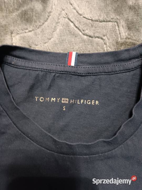 Tommy Hilfiger Tshirt damski S kolor grafitowy Moda i Styl Katowice