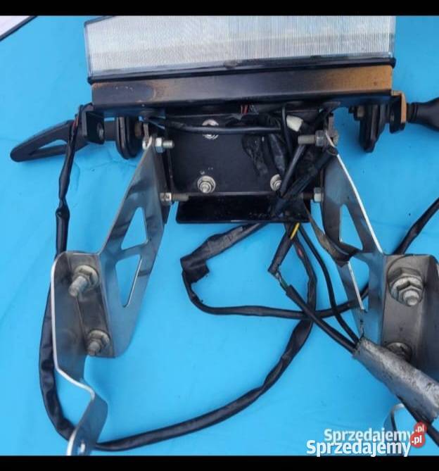 Kawasaki ZX6R ZX 6R MOCOWANIE TABLICY LAMPA TYŁ wielkopolskie