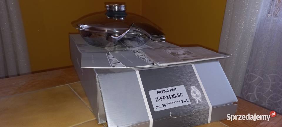 Patelnia ZEPTER 24 Stal 316L Okazja Patelnie i woki