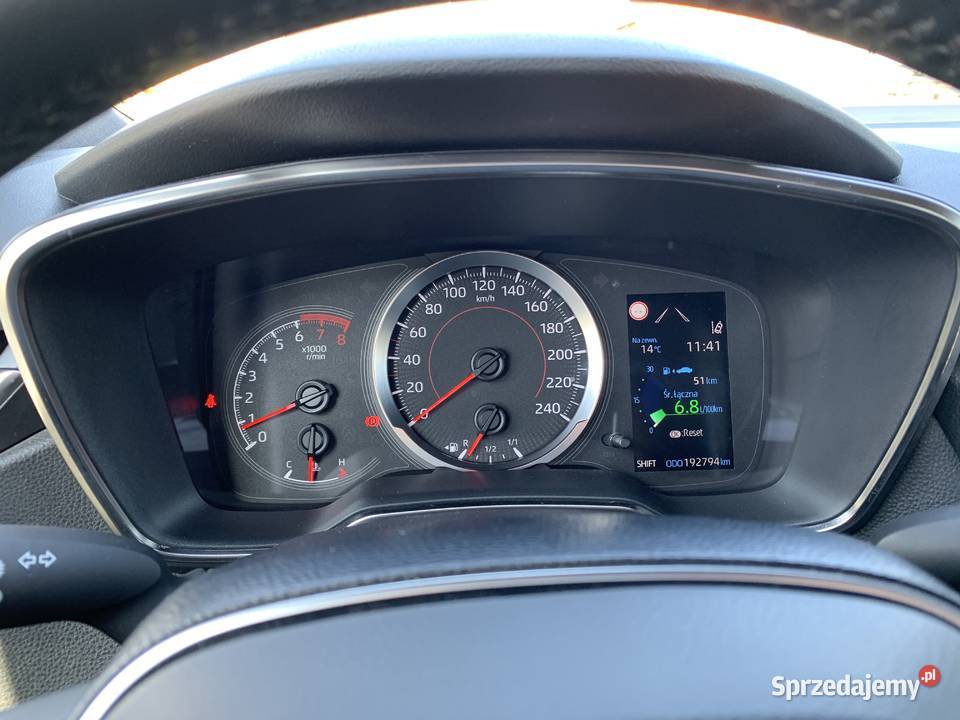 Toyota 12T Comfort Precious Silver światła przeciwmgielne dolnośląskie Milicz sprzedam