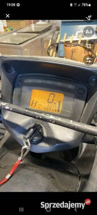 Kład Suzuki z pługiem elektrycznym Warn USA bez Hrubieszów