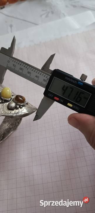 Bransoletka Bursztyn Vintage Srebro Unikat Białystok