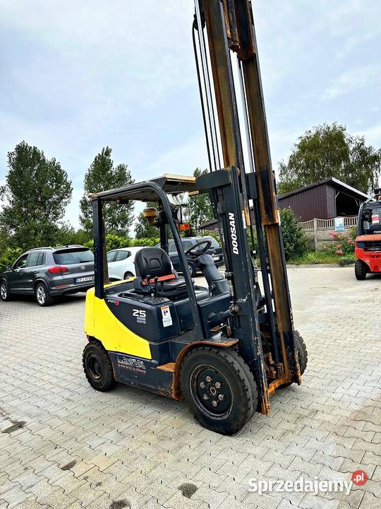 wózek widłowy DOOSAN D25S5 TRIPLEX 470m 2370mtg Działoszyn sprzedam