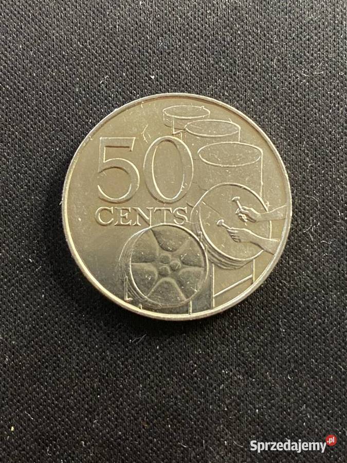 Moneta Trynidad i Tobago 50 centów 1979r