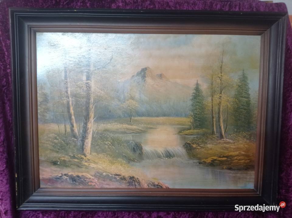 Reprodukcja obrazu Wodospadzik Malarstwo Siedlce