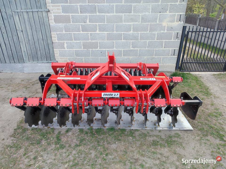 Brona talerzowa Grano System SH 27m wal daszkowy Brony Głowno